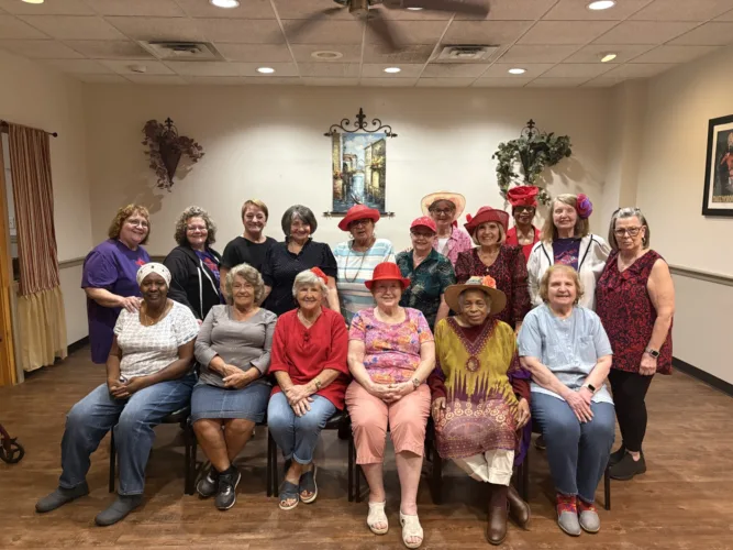 Red Hats meet